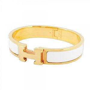 HERMES White Bracelet